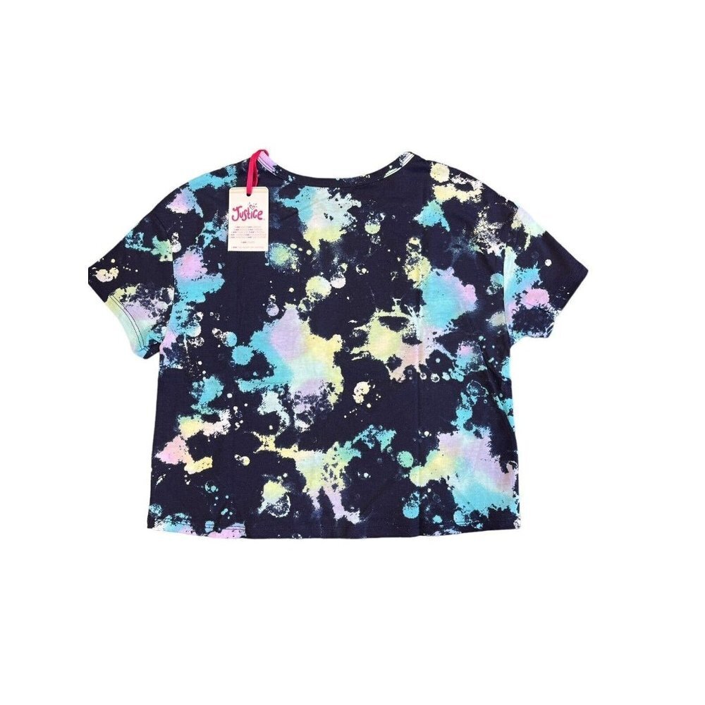 Justice Girls Everyday Faves Short Sleeve Graphic T-Shirt Size M (10) NWT - Picture 2 of 4